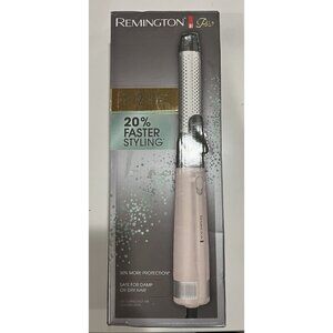 Remington Pro WET2STYLE 1.25" Clipped Hot Air Curling Iron Hair Styler Wand
